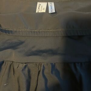 St. John's Bay Black Gathered Waist Skirts.